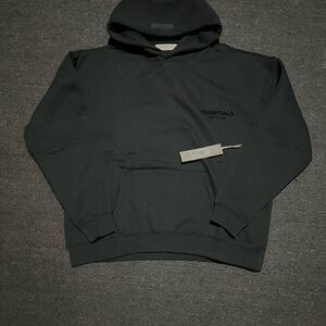Fear of God Essentials Black Hoodie